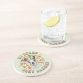 ラマだけのドラマなし – かわいいボホラマ コースター (側面)