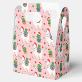 ラマとサクティクリスマスパターン フェイバーボックス (オープン)