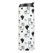 ラマとサボテンのタンブラー絶縁タンブラー タンブラー (回転左)