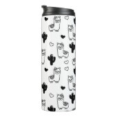 ラマとサボテンのタンブラー絶縁タンブラー タンブラー (回転右)