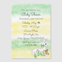 ラマとテディベア男女兼用ベビーシャワー