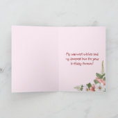 ラマとプレゼント カード (内部)