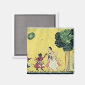 ラマとラクシュマナにヴィスバミトラを伴う マグネット (正面/裏面)