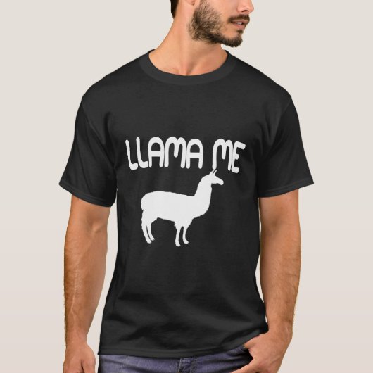 ラマと呼んでね トレンディ Tシャツ (正面)