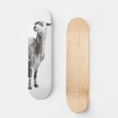 ラマないあなたのママ スケートボード (正面)