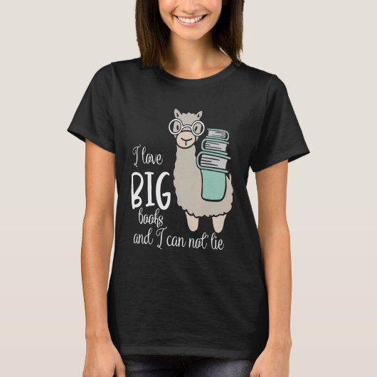 ラマのためのリーディング装飾 Tシャツ (正面)