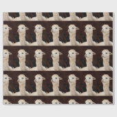 ラマのギフトの包装紙 ラッピングペーパー (フラット)