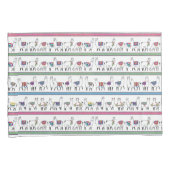 ラマのストライプなパターン 枕カバー (正面右)