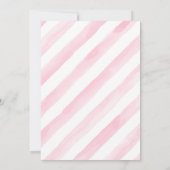 ラマのスリープパーティーテーマパーティーの招待状 招待状 (裏面)