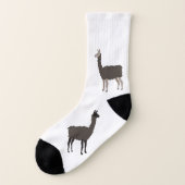 ラマのソックス ソックス (左外側)