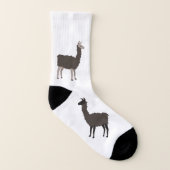 ラマのソックス ソックス (右外側)