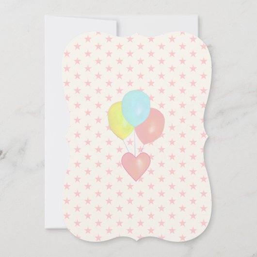 ラマのパジャマパーティー招待状 招待状 (裏面)