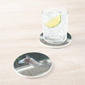 ラマのプロフィール コースター (側面)