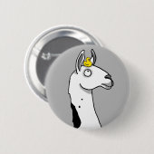 ラマのラマの…アヒルか。 缶バッジ (正面&裏面)