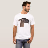 ラマのワイシャツ001 Tシャツ (正面フル)