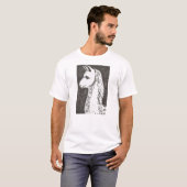 ラマの人のTシャツ Tシャツ (正面フル)