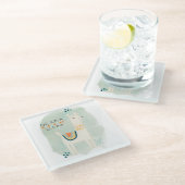 ラマの分隊-戯曲ラマ ガラスコースター (アングル)