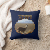 ラマの最も生感じきた冒険家に行く クッション (ブランケット)