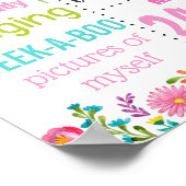 ラマの最初の誕生日パーティーの看板ポスター ポスター (角)