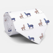 ラマの服 ネクタイ (ロール)