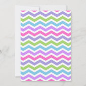 ラマの楽しい誕生日パーティー招待状 招待状 (裏面)