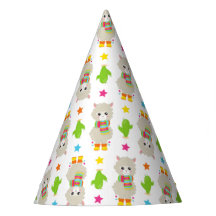 ラマの模様、可愛いラマ、アルパカ、サボテン