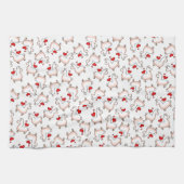 ラマの狂気 キッチンタオル (横)