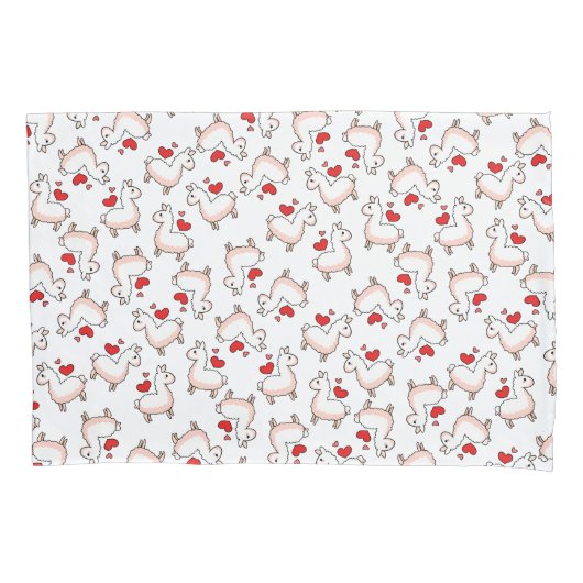 ラマの狂気 枕カバー (正面)