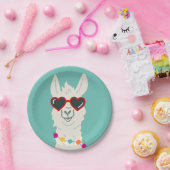 ラマの紙皿のメキシコフェスタのパーティーのアルパカ ペーパープレート (パーティー)