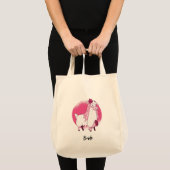 ラマの花嫁トートバッグ トートバッグ (正面(商品))