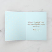 ラマの誕生日カード カード (内部)