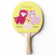 ラマの贈り物を愛しカスタマイズている