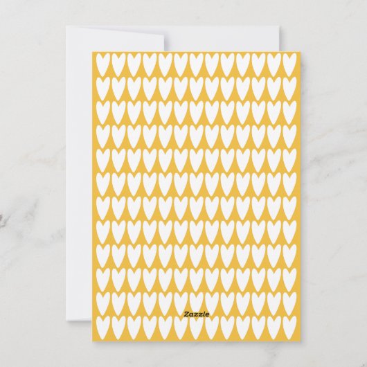 ラマの赤いハートのマスタード-Lla 私があなたのバレンタインになりましょう シーズンカード (裏面)