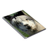 ラマの顔のノート ノートブック (右側)