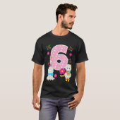 ラマの6歳の誕生日おめでとう ラマパーティー 幼児 Tシャツ (正面フル)
