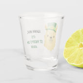 ラマのMia Stの水田の日 ショットグラス (裏面)