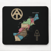 ラマはデートに何て言った?「続けたい マウスパッド (正面)