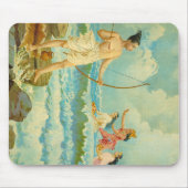 ラマはラジャラヴィ・ヴァルマによって海を征服する マウスパッド (正面)