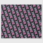 ラマはロックと言う |予測できなサングラスでポーズ ラッピングペーパー (フラット)