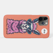 ラマはロックと言う |予測できなサングラスでポーズ Case-Mate iPhoneケース (裏面(横))