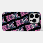 ラマはロックと言う |予測できなサングラスでポーズ Case-Mate iPhoneケース (裏面 (横))
