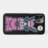 ラマはロックと言う |予測できなサングラスでポーズ Case-Mate iPhoneケース (裏面(横))