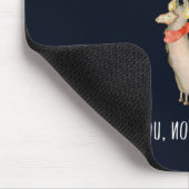 ラマは私に幸せにおもしろいなことわざではなくそんなに作ります マウスパッド (コーナー)