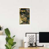 ラマは「ラマヤナ」から黄金の鹿を追いかける。 ポスター (ホームオフィス)