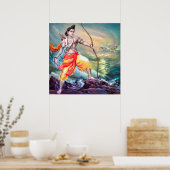 ラマはV Saparによって海を征服する ポスター (キッチン)