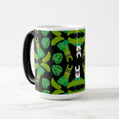 ラマをテーマにしたプリント モーフィングマグカップ (正面左)