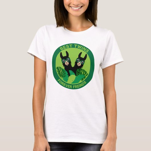 ラマアルパカツインズ Tシャツ (正面)