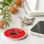 ラマアルパカツインボーイズ キーホルダー (側面)