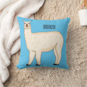 ラマイラストレーション クッション (ブランケット)