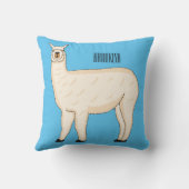 ラマイラストレーション クッション (裏面)
